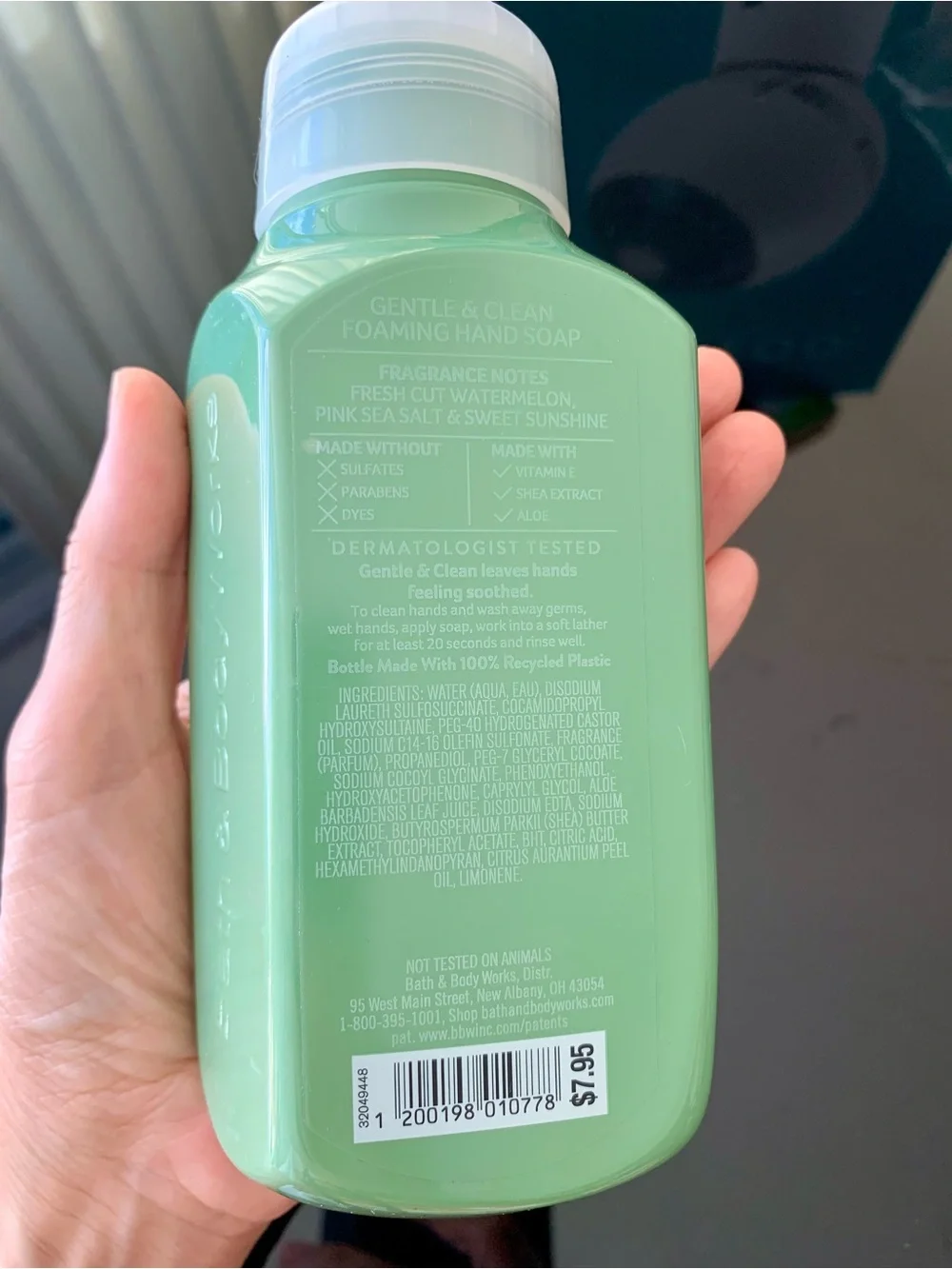 Bath & Body Works Foaming Hand Soap Fresh Watermelon New BBW
